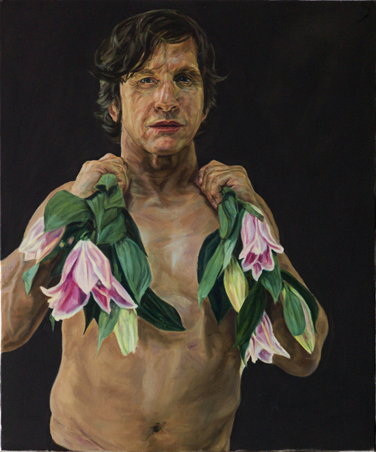 Homme fleur par Dominique Renson