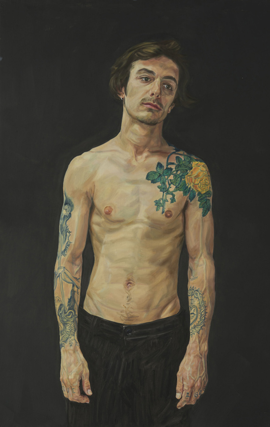 Le tatoué, 2015, Dominique Renson